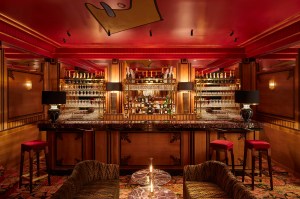 The bar at Le Boeuf sur le Toit in Paris.