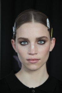 Backstage at Longchamp RTW Fall 2020