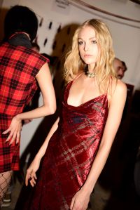 Backstage at Monse RTW Fall 2020