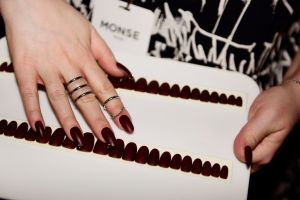 Backstage at Monse RTW Fall 2020
