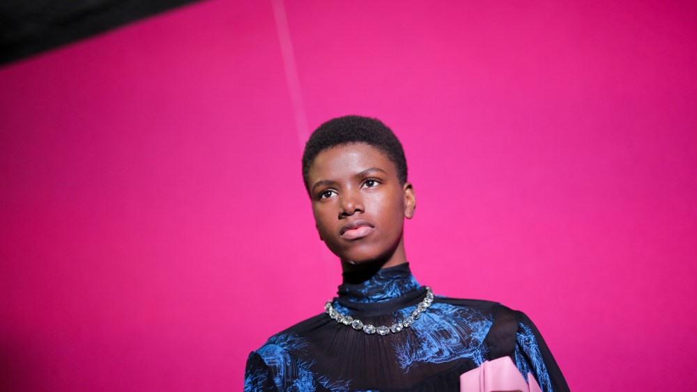 Backstage at MSGM RTW Fall 2020