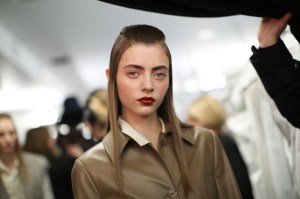 Backstage at Nina Ricci RTW Fall 2020