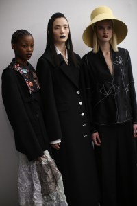 Backstage at Nina Ricci RTW Fall 2020
