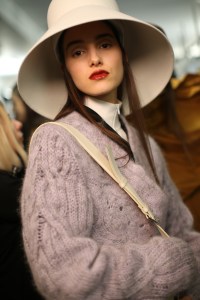 Backstage at Nina Ricci RTW Fall 2020
