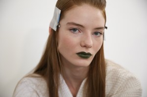 Backstage at Nina Ricci RTW Fall 2020