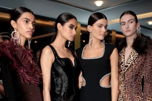 Backstage at Prabal Gurung RTW Fall 2020