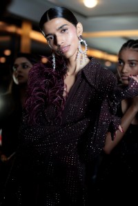 Backstage at Prabal Gurung RTW Fall 2020
