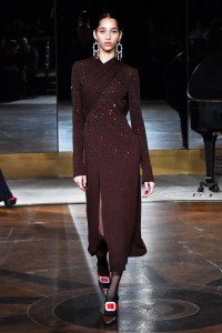 Model on the catwalkPrabal Gurung show, Runway, Fall Winter 2020, New York Fashion Week, USA - 11 Feb 2020