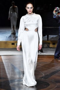 Model on the catwalkPrabal Gurung show, Runway, Fall Winter 2020, New York Fashion Week, USA - 11 Feb 2020