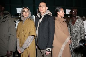 Backstage at Rag & Bone RTW Fall 2020