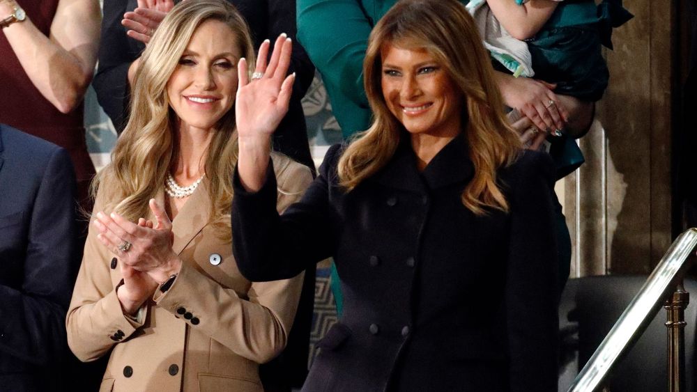 First Lady Melania Trump arrives before President Trump delivers his State of the Union address to a joint session of Congress on Capitol Hill in WashingtonState of the Union, Washington, USA - 04 Feb 2020