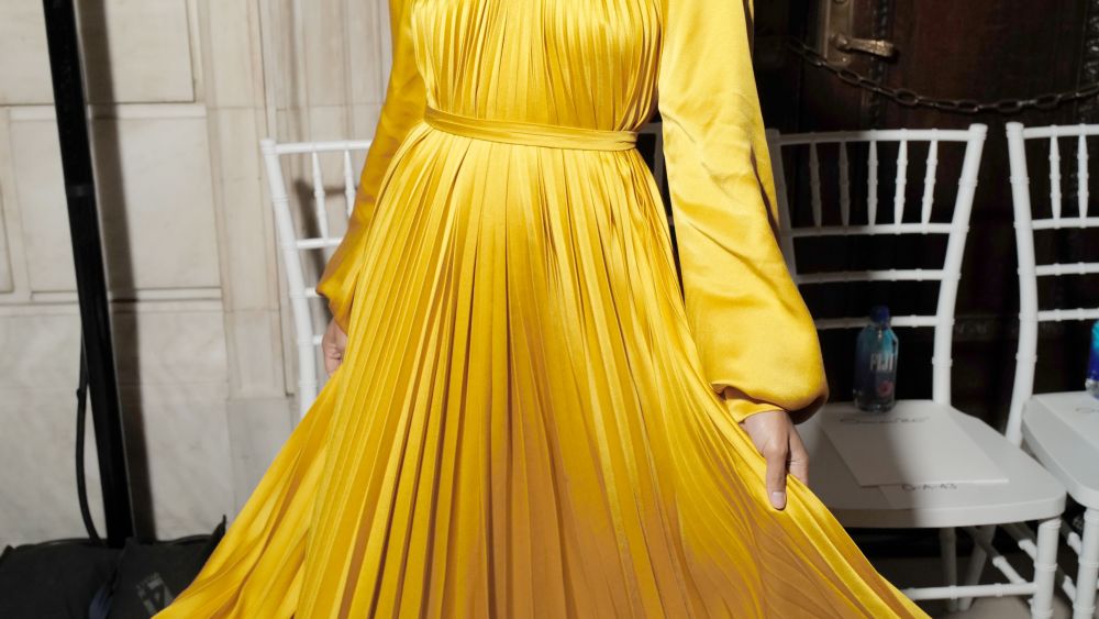 Logan Browning in the front rowin the front rowOscar De La Renta show, Front Row, Fall Winter 2020, New York Fashion Week, USA - 10 Feb 2020
