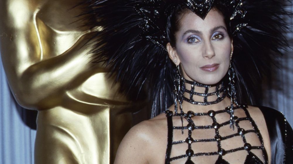 Cher at the 1986 Oscars