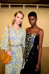 Backstage at Tory Burch RTW Fall 2020
