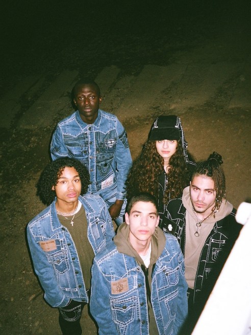 The new True Religion X Jaffa collection features jackets, jeans, hats, and more made of upcycled denim and designed by artist Jaffa Saba.