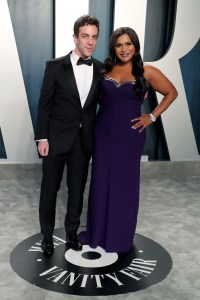 BJ Novak and Mindy Kaling