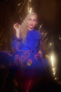 Zandra Rhodes Presentation RTW Fall 2020, photographed in London on 18 February 2020