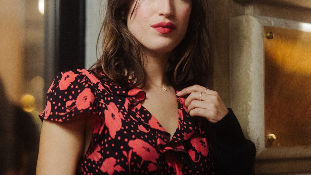 Jeanne Damas at her restaurant Chez Jeanne