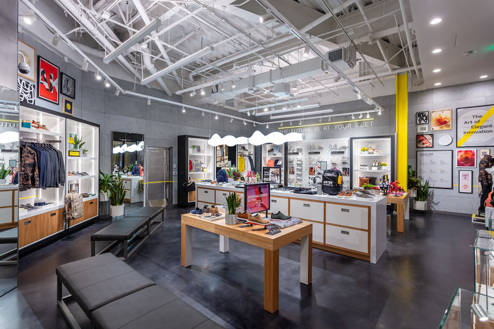 Cole Haan's new concept store in Silicon Valley is built to be "modular and mobile," showcasing adaptable form and functionality for young professionals.