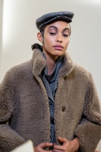Backstage at Akris RTW Fall 2020