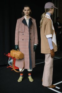 Backstage at Lacoste RTW Fall 2020