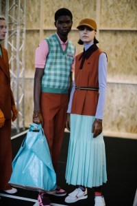 Backstage at Lacoste RTW Fall 2020