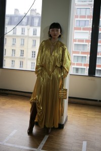 Backstage at Sacai RTW Fall 2020