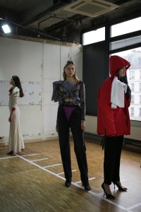 Backstage at Sacai RTW Fall 2020