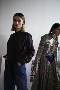 Backstage at Sacai RTW Fall 2020