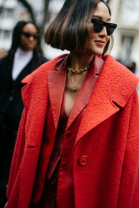 Street style at Paris Fashion Week Fall 2020 photographed in Paris on 25 Feb - 3 March 2020