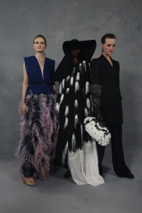 Backstage at Givenchy RTW fall 2020