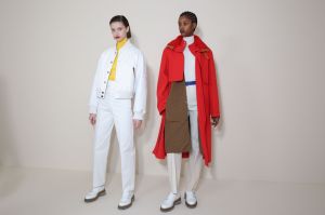 Backstage at Herms RTW Fall 2020