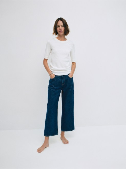 Owned by Hennes and Mauritz, fashion brand Cos launched a sustainable denim collection using responsibly sourced 100 percent organic cotton.