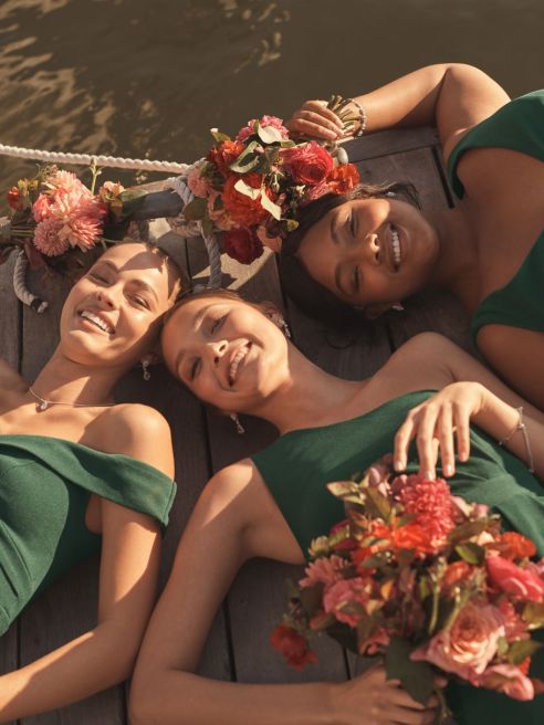 Color Center by David's Bridal uses color spectrophotometric analysis and color quality control to ensure dresses match directly regardless of their origin