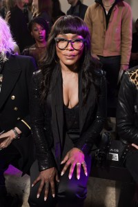 Angela Bassett in the front row