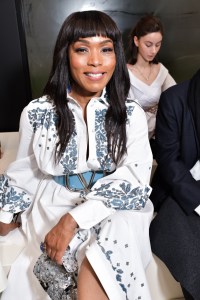 Angela Bassett in the front row