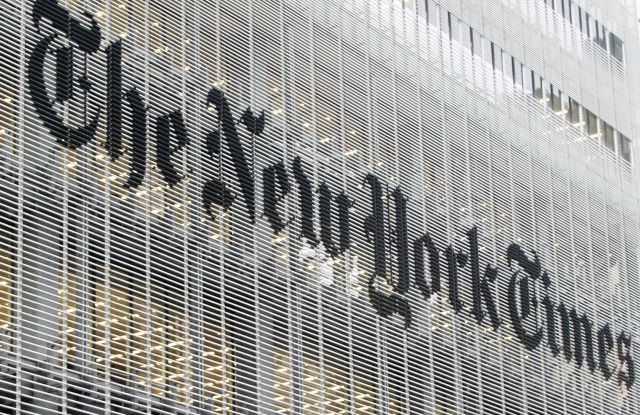 This photo shows the New York Times building in New York. On Wednesday, Jan. 14, 2015, The New York Times Co. said Mexican billionaire Carlos Slim is now the largest holder of its publicly traded shares. The business magnate, who built his fortune by amassing a range of retail, industrial and telecom companies, is ranked by Forbes as the world's second-richest person with an estimated net worth of $72 billionNew York Times Carlos Slim, New York, USA