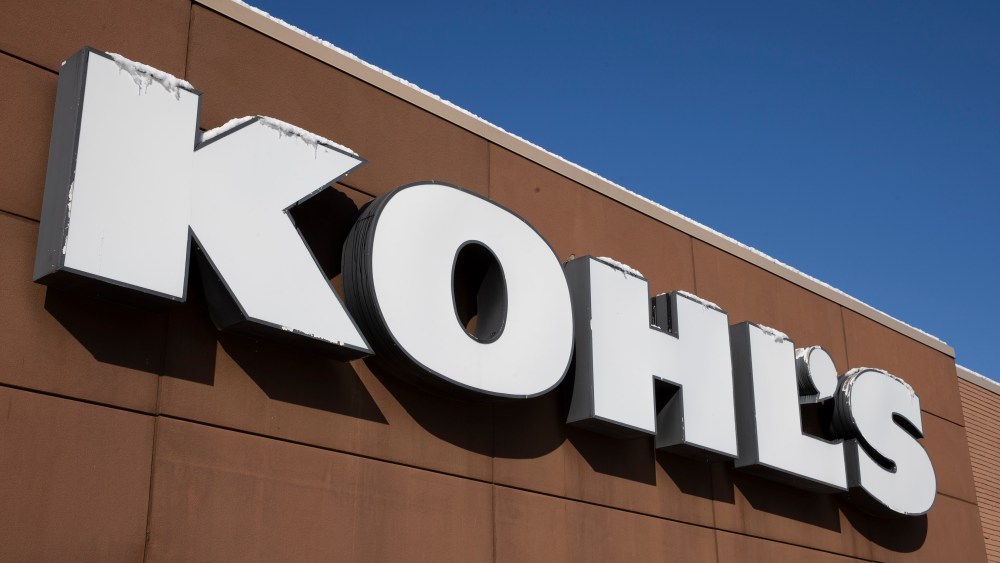 The signs of a Kohl's Department Store in Burlington, Massachusetts, USA 05 March 2019. Kohl's (NYSE:KSS) released earnings and sales reports for 2018 fourth quarter resulting in 1.7% sales increase for 2018, including an increase over the holiday shopping season.Kohl's earnings report, Burlington, USA - 05 Mar 2019