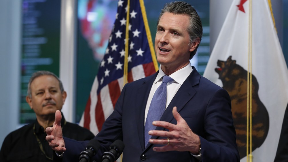 California Gov. Gavin Newsom