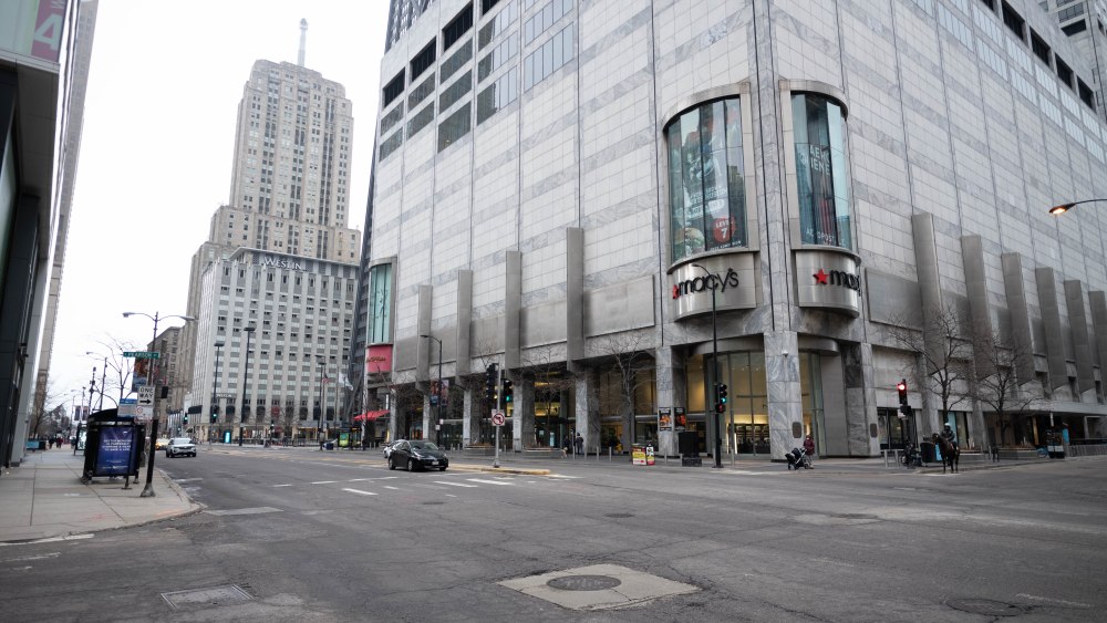 Atmosphere photo from a major Chicago street during the first week of containment for the CoronavirusCoronavirus Outbreak, Chicago, USA - 19 Mar 2020