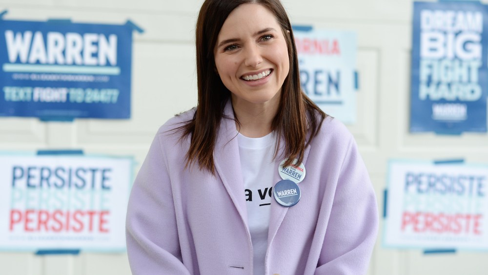 Sophia Bush Teams With Intermix and Rock the Vote for International Women's Day