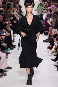 Irina Shayk on the catwalk