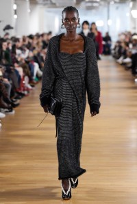 Model on the catwalk