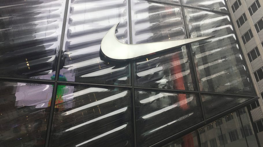 Nike store front New York City
