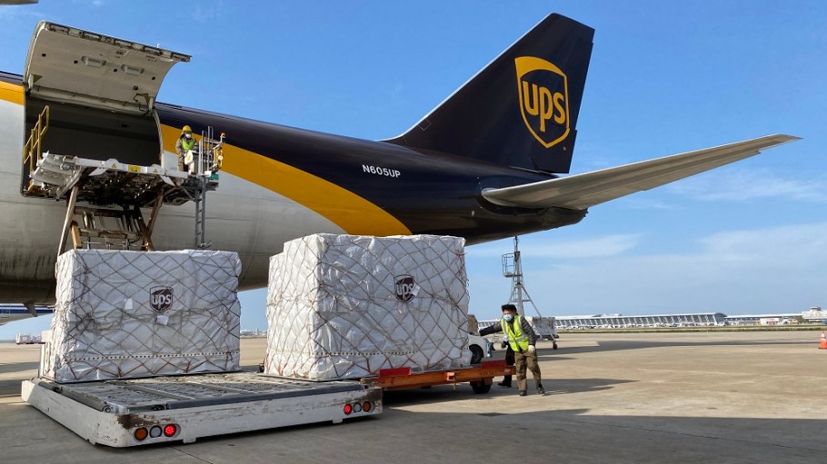 UPS is managing 25 flights for Project Airbridge, an effort between FEMA, several countries and the private sector to fight coronavirus.