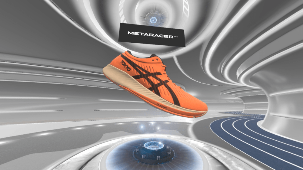 Asics is releasing three styles of new performance footwear via virtual reality for the first time due to its canceled Tokyo summit.