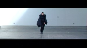 Video still from the show