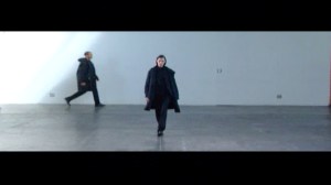 Video still from the show
