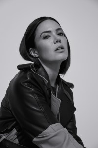 Bottega Veneta’s cotton, wool and lamb leather trenchcoat (available at Saks Fifth Avenue).