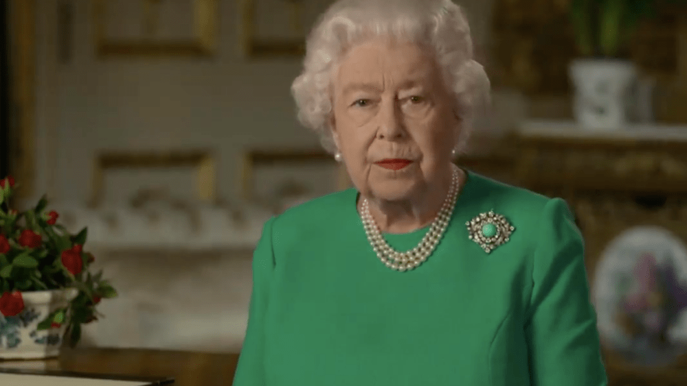 Queen Elizabeth II addresses the nation regarding the Coronavirus outbreak.
